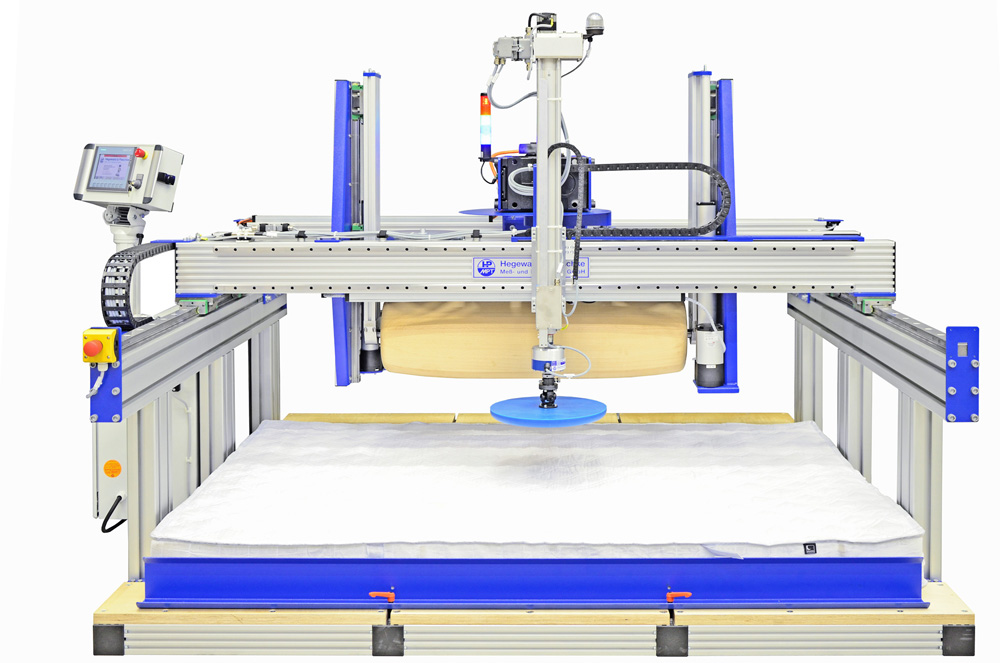 Bauteilprüfstände und Möbelprüfstände der Serie Calmar