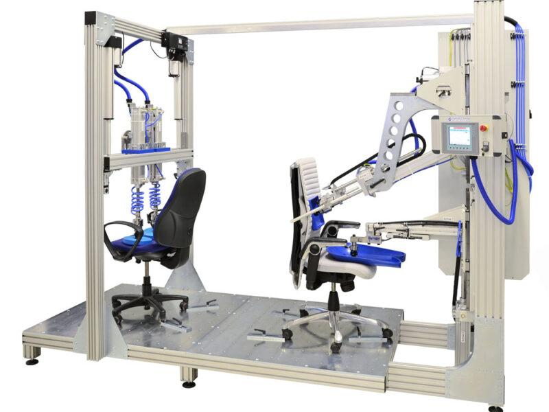 Bauteilprüfstände und Möbelprüfstände der Serie Calmar